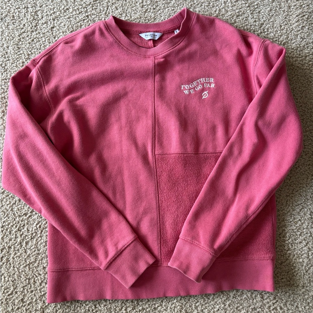 Pink Peloton Crewneck Sweatshirt